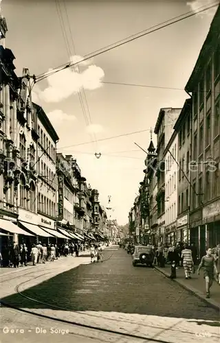 AK / Ansichtskarte Gera Die Sorge Gera