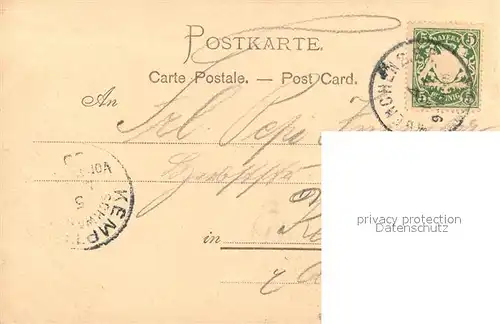 AK / Ansichtskarte Bayern_Region Isarpartie Bayern Region