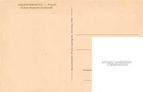 AK / Ansichtskarte Oberwiesenthal_Erzgebirge mit Fichtelberg Oberwiesenthal Erzgebirge