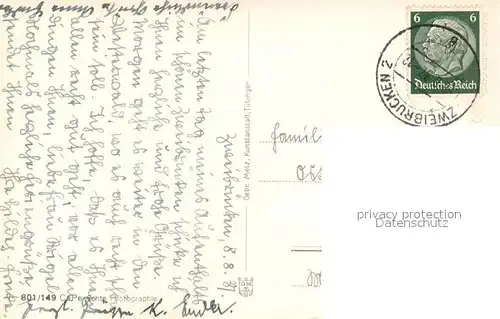 AK / Ansichtskarte Zweibruecken_Pfalz Alexanderkirche Zweibruecken Pfalz