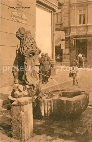 AK / Ansichtskarte Jena_Thueringen Alter Brunnen Jena Thueringen