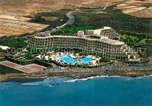 AK / Ansichtskarte Lanzarote_Kanarische Inseln Fliegeraufnahme Hotel Las Salinas Lanzarote