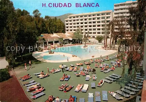 AK / Ansichtskarte Bahia_de_Alcudia Hotel Ciudad Blanca Bahia_de_Alcudia