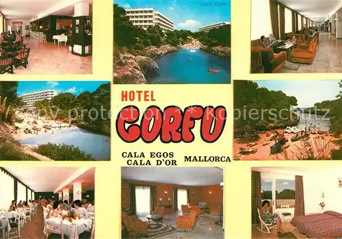 AK / Ansichtskarte Cala_Egos Hotel Corfu Cala_Egos