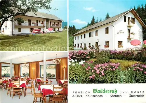 AK / Ansichtskarte Keutschach_See Pension Waldesruh Keutschach See