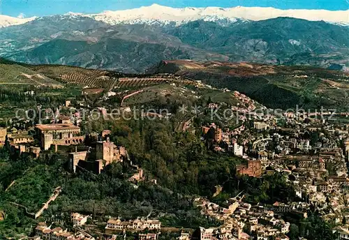 AK / Ansichtskarte Granada_Andalucia Fliegeraufnahme Granada Andalucia