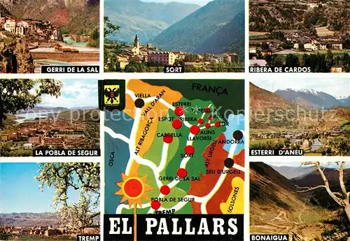 AK / Ansichtskarte El_Pallars Gerri de la Sal Sort Ribera de Cardos Esterri d`Aneu Bonaigua Tremp El_Pallars