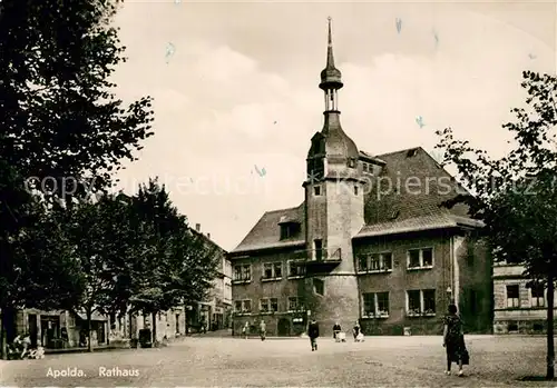 AK / Ansichtskarte Apolda Rathaus Apolda