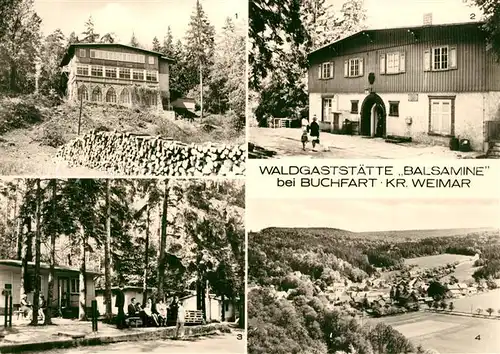 AK / Ansichtskarte Buchfart Waldgaststaette Balsamine Betriebsferienlager VEB Schuhkombinat Paul Schaefer Panorama Buchfart