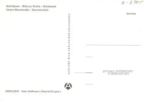 AK / Ansichtskarte Gehren_Thueringen Schlosspark Kirche Schobsetal Marktstrasse Seerosenteich Gehren Thueringen