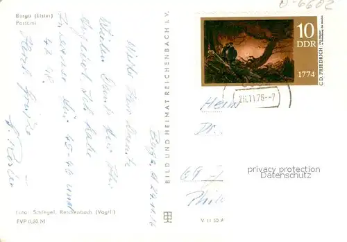 AK / Ansichtskarte Berga_Elster Postamt Berga_Elster