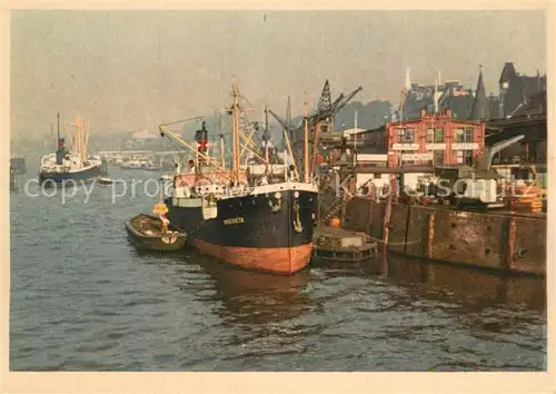 AK / Ansichtskarte Hamburg Serie Schoene Deutsche Heimat Bild 19 Hamburger Hafen Hamburg