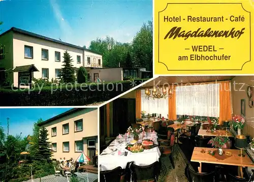 AK / Ansichtskarte Wedel_Pinneberg Hotel Restaurant Magdalenenhof Wedel Pinneberg