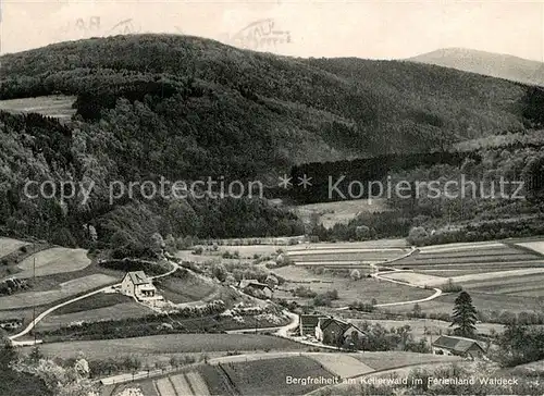 AK / Ansichtskarte Bergfreiheit Hotel Pensiion zum Urftal Kellerwald Ferienland Waldeck Bergfreiheit