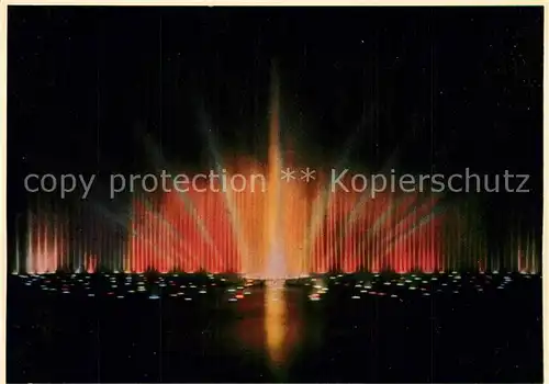 AK / Ansichtskarte Hamburg Internationale Gartenbau Ausstellung Wasserlichtkonzert Hamburg