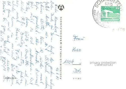 AK / Ansichtskarte Ilmenau_Thueringen Goethe Haeuschen Kickelhahn Henne Brunnen Strasse des Friedens VdN Mahnmal Ilmenau Thueringen