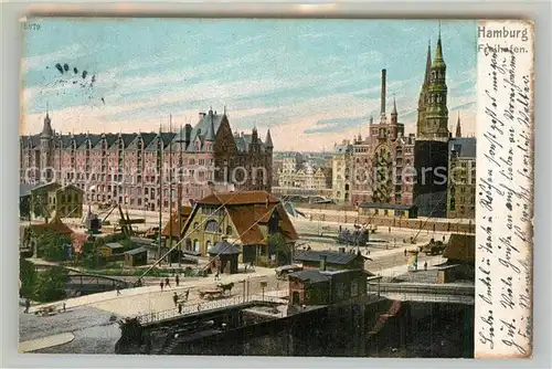 AK / Ansichtskarte Hamburg Freihafen Hamburg