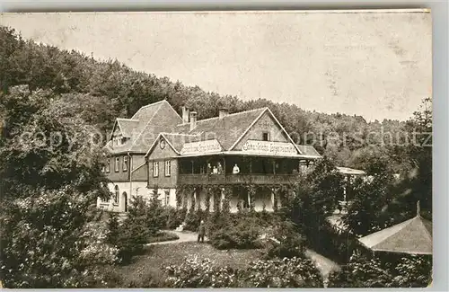 AK / Ansichtskarte Buergel_Thueringen Erholungsheim Langethalsmuehle Buergel Thueringen