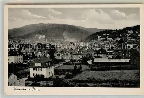 AK / Ansichtskarte Ilmenau_Thueringen Stadtpanorama Ilmenau Thueringen