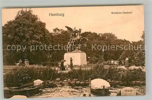 AK / Ansichtskarte Hamburg Walkueren Denkmal Hamburg