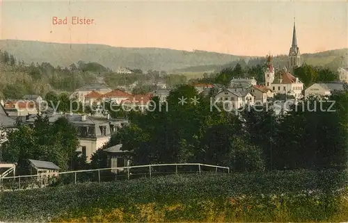 AK / Ansichtskarte Bad_Elster Panorama Bad_Elster