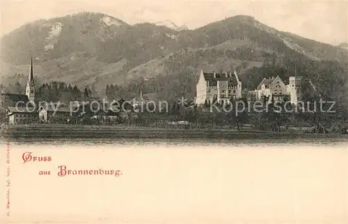AK / Ansichtskarte Brannenburg Schloss Brannenburg