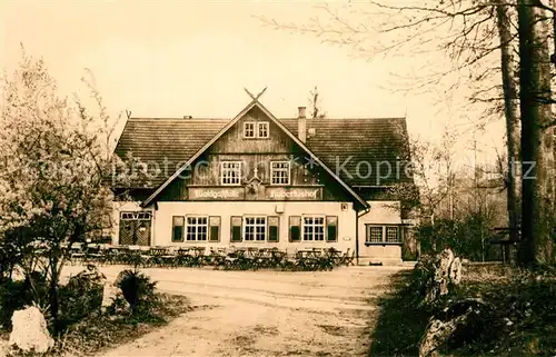 AK / Ansichtskarte Bad_Liebenstein Waldgaststaette Hubertushof Bad_Liebenstein