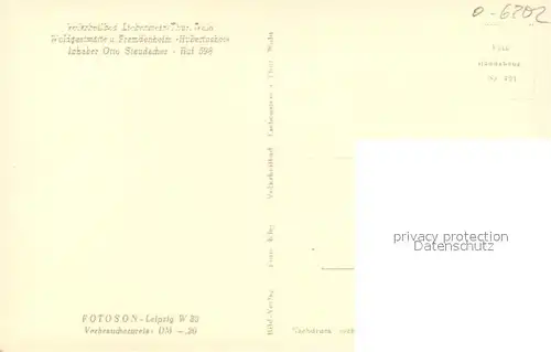 AK / Ansichtskarte Bad_Liebenstein Waldgaststaette Hubertushof Bad_Liebenstein