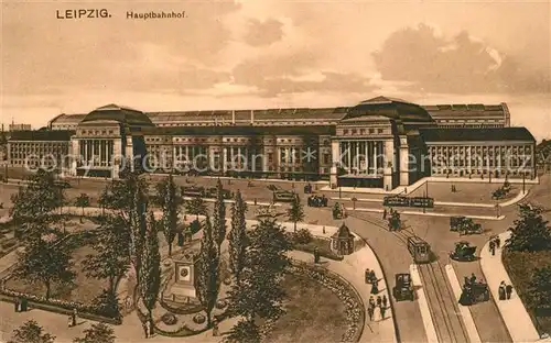 AK / Ansichtskarte Leipzig Hauptbahnhof Leipzig