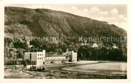 AK / Ansichtskarte Bad_Blankenburg Landessportschule Arthur Becker Bad_Blankenburg