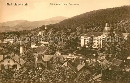 AK / Ansichtskarte Bad_Liebenstein Blick vom Hotel Quisisana Bad_Liebenstein