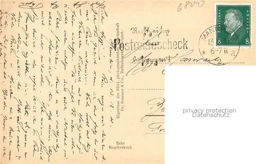 AK / Ansichtskarte Mannheim Planken Mannheim