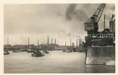 AK / Ansichtskarte Mannheim Kai Anlagen am Rhein Mannheim