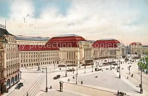 AK / Ansichtskarte Leipzig Hauptbahnhof Leipzig