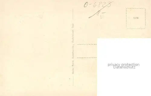 AK / Ansichtskarte Bad_Blankenburg Ruine Greifenstein Kapelle Bad_Blankenburg