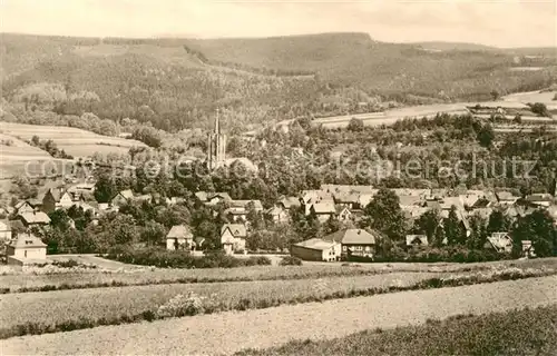 AK / Ansichtskarte Koenigsee_Thueringen Panorama mit Stadtwald Koenigsee Thueringen