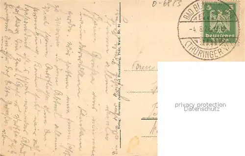 AK / Ansichtskarte Bad_Blankenburg Eingang ins Schwarzatal Bad_Blankenburg