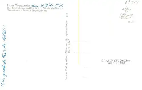 AK / Ansichtskarte Allemuehl Panorama Malerhaus Allemuehl