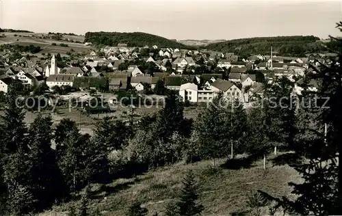 AK / Ansichtskarte Eschelbronn Panorama Eschelbronn