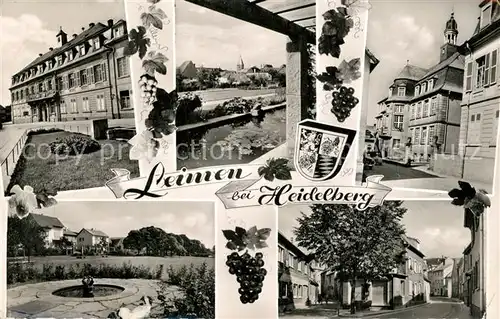 AK / Ansichtskarte Leimen_Baden Orts und Teilansichten Leimen_Baden