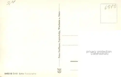 AK / Ansichtskarte Wertheim_Main Panorama Wertheim Main