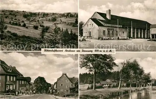 AK / Ansichtskarte Neuhaus_Rennweg Panorama Teilansichten Neuhaus Rennweg