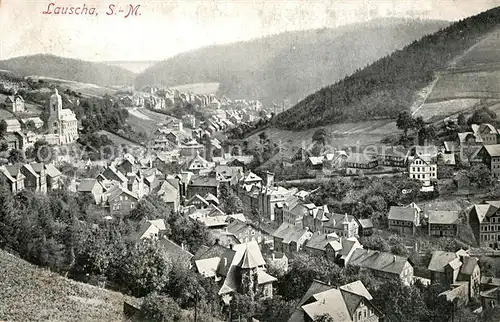 AK / Ansichtskarte Lauscha Stadtblick Lauscha