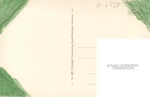 AK / Ansichtskarte Mellenbach Glasbach mit Blumenau im oberen Schwarzatal Mellenbach Glasbach