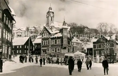AK / Ansichtskarte Lauscha Huettenplatz Lauscha