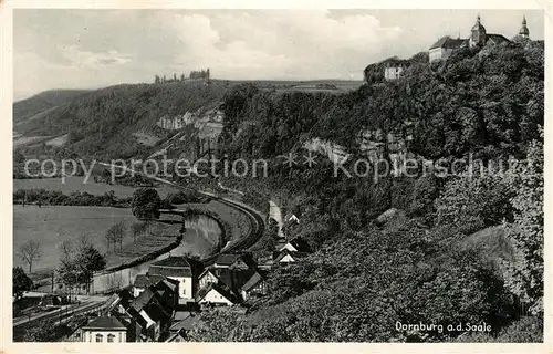 AK / Ansichtskarte Dornburg_Saale Panorama Dornburg_Saale