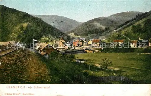 AK / Ansichtskarte Glasbach_Mellenbach im Schwarzatal Glasbach_Mellenbach
