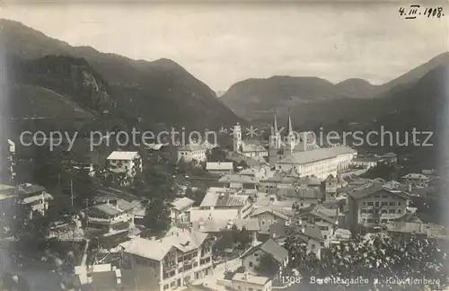 AK / Ansichtskarte Berchtesgaden mit Kalvarienberg Berchtesgaden