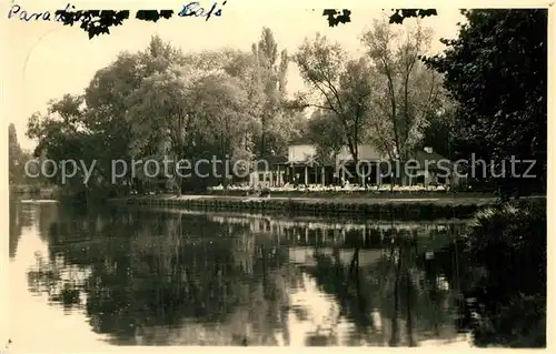 AK / Ansichtskarte Jena_Thueringen Paradies Cafe Jena Thueringen