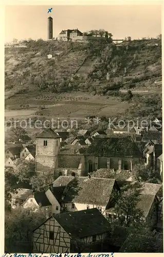 AK / Ansichtskarte Jena_Thueringen Ziegenhain mit Fuchenturm Jena Thueringen